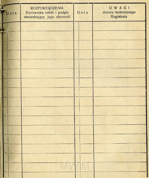 KKE 5747-16.jpg - Dok. Księga kontroli technicznej domu Heleny Awgul w Wilnie przy ulicy Swistopol 20a, Wilno, 18 VII 1934 r.